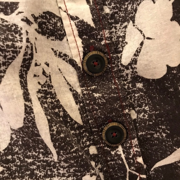 HD in Paris Anthropologie Cropped Floral Tank SZ 2 - Picture 5 of 8